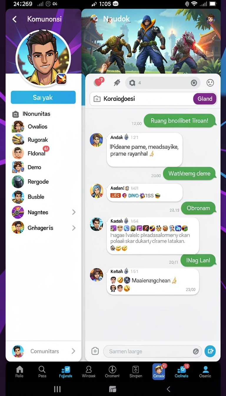 Halaman katalog dengan daftar aplikasi yang tersusun rapi.
